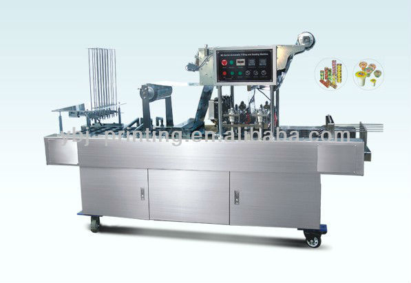 full-automatic cup filling and capping machine