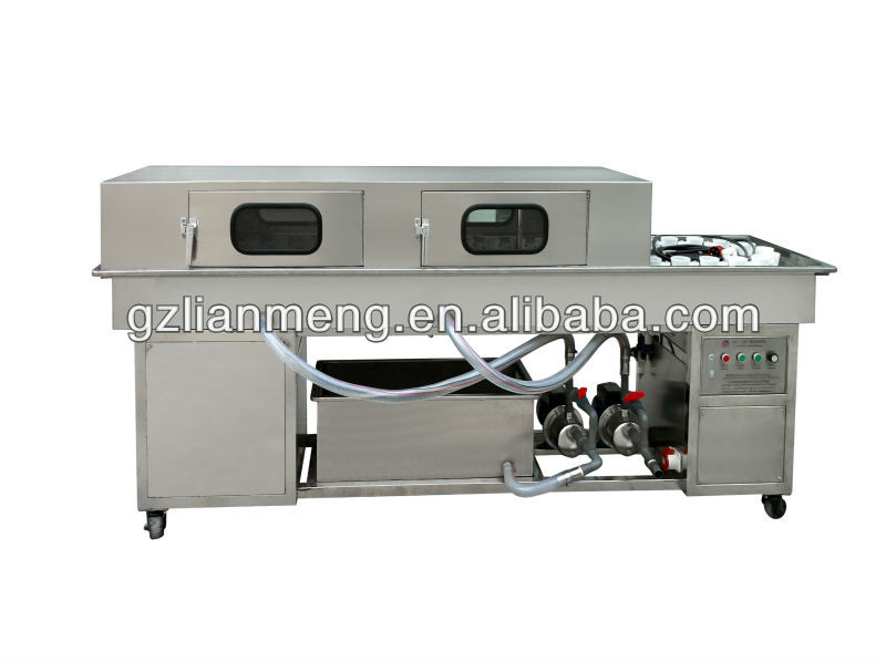 Full Automatic Double Line Internal Glass bottle washing machine