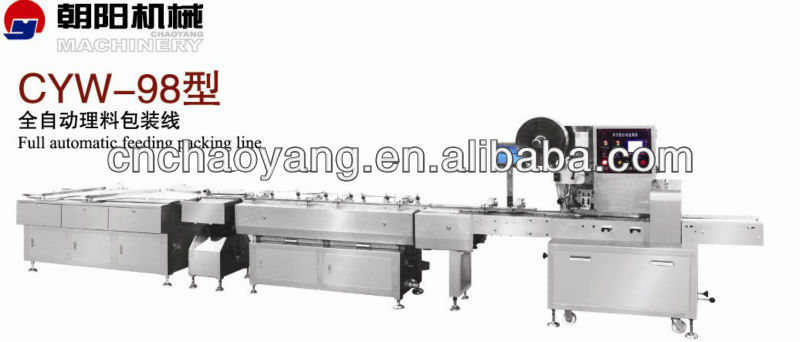 Full automatic feeding packing line