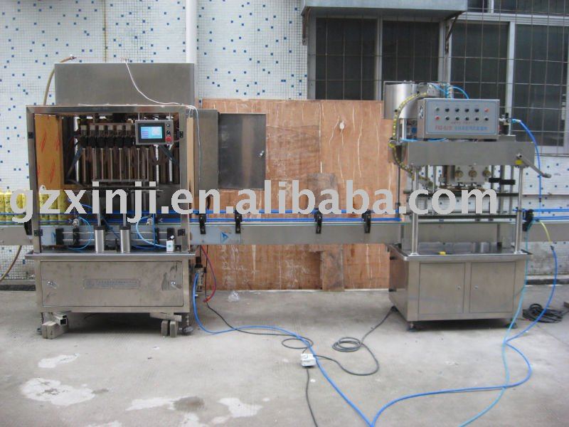 Full automatic filling and capping machine