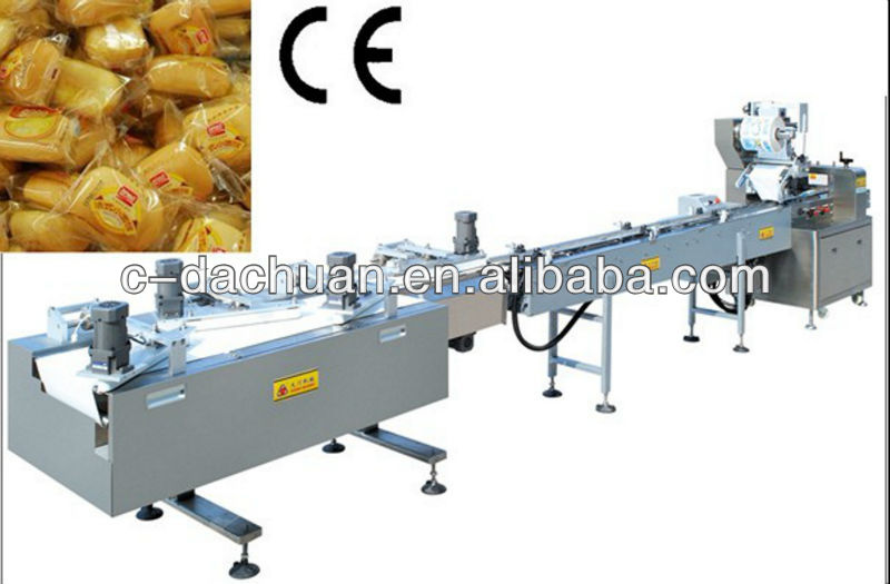 Full automatic line biscuit food packaging machine