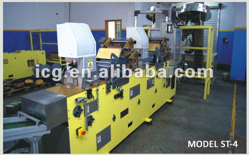 Full Automatic Multi-Color Cap Printing Machine Four Color Plastic Cap Printing Machine