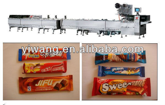 (Full Automatic Packing Line for Chocolate) YW-ZL800 full automatic packing line for chocolate