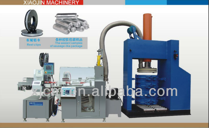 Full Automatic Sausage(Foil) Sealant Filling Machine