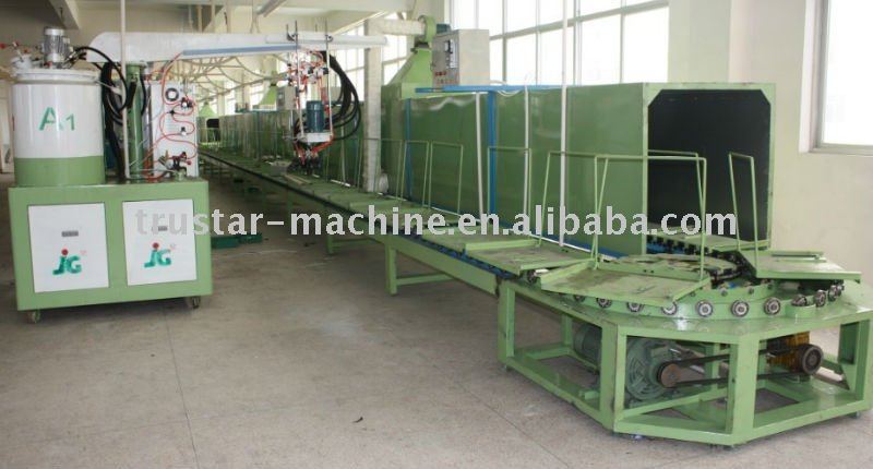 Full Automatic single color JG PU shoe(sole) pouring machine