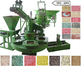 Full automatic Terrazzo making machine