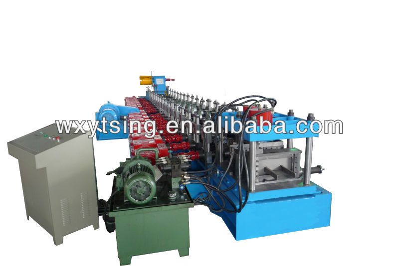 Full Automatic YTSING-YD-0317 C Purline Roll Forming Machine in WUXI