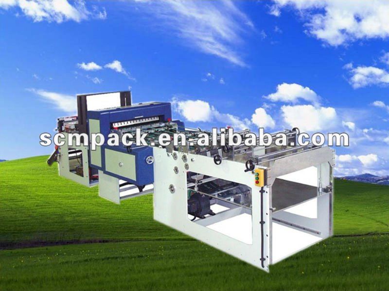 full automation online rotary paper box making machine