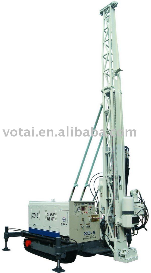 full hydraulic driven driller XD-5 made in China