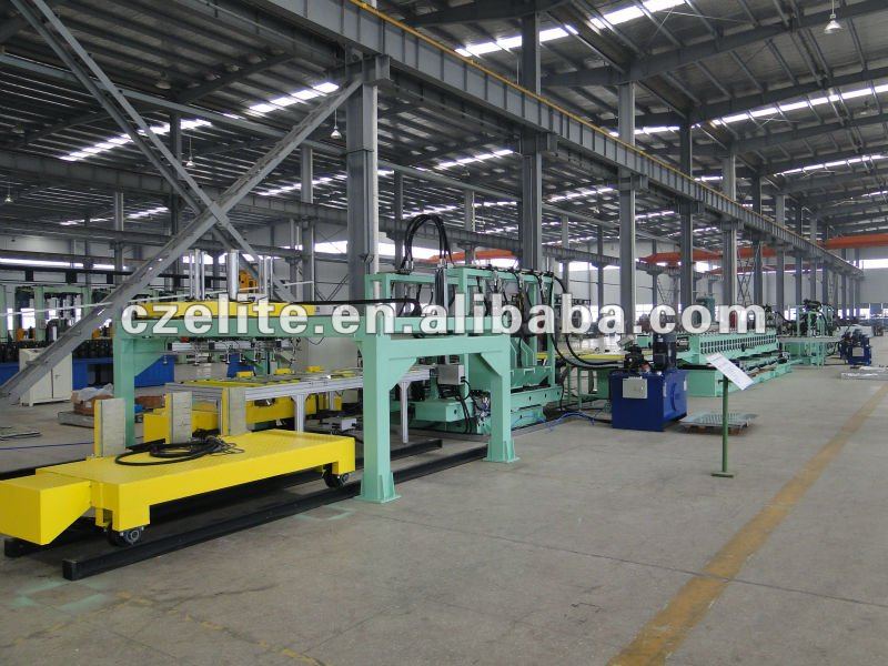 full servo-control side panel forming line for refrigerator