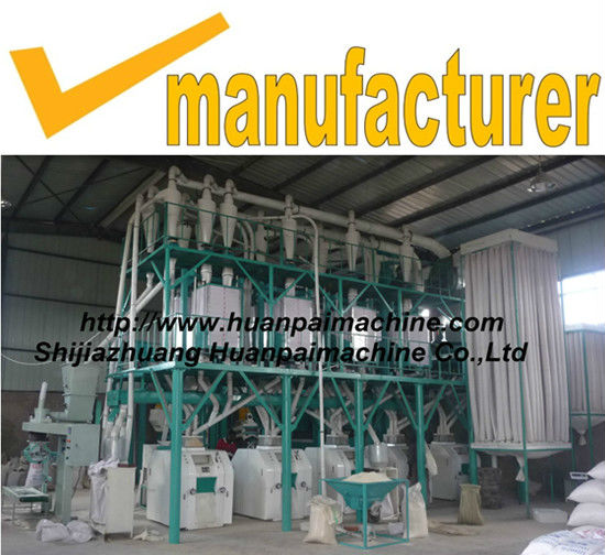 full set maize and wheat flour milling machine