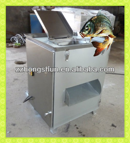 full stainless steel Automatic fish cutter 500KG/H