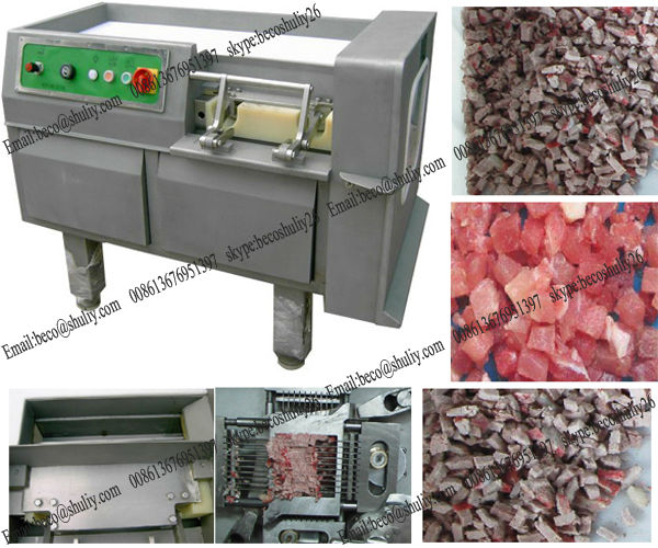 Full stainless steel frozen meat cube cutter//008613676951397