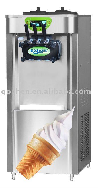 Full stainless steel ice-cream machine