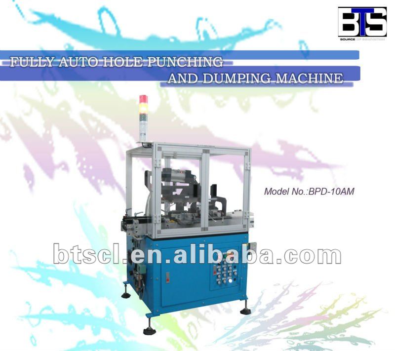 Fully Auto Hole Punching and Dumping Machine