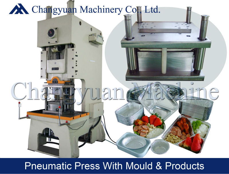 Fully Automatic Aluminium Foil Container Making Machine