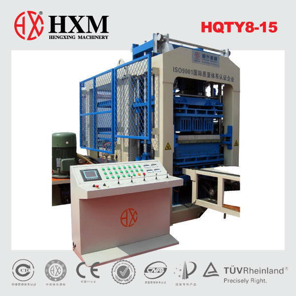 Fully automatic concrete Block machine(HQTY8-15)