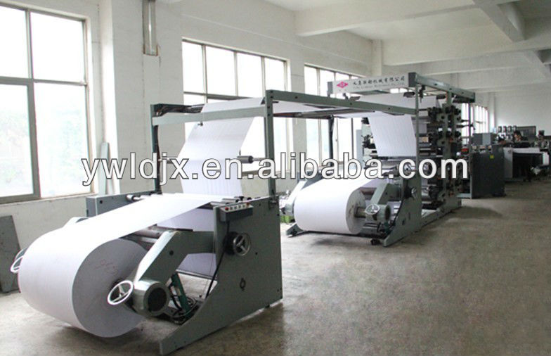 Fully Automatic Exercise Book Machine Production Line LD 1020 SFD