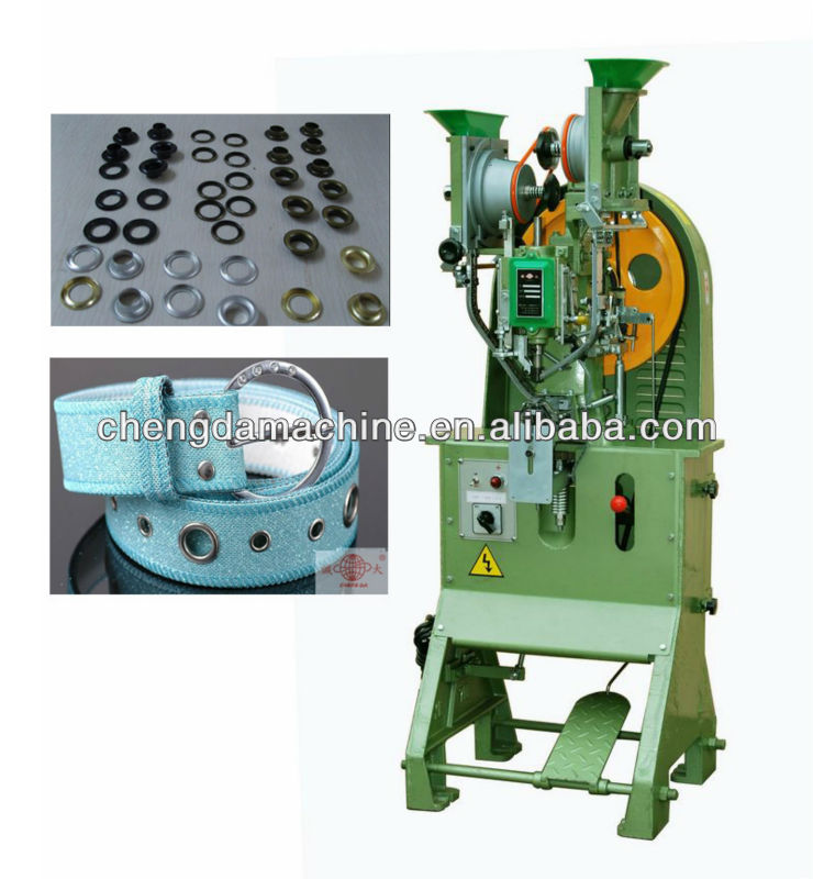 Fully automatic eyeleting machine