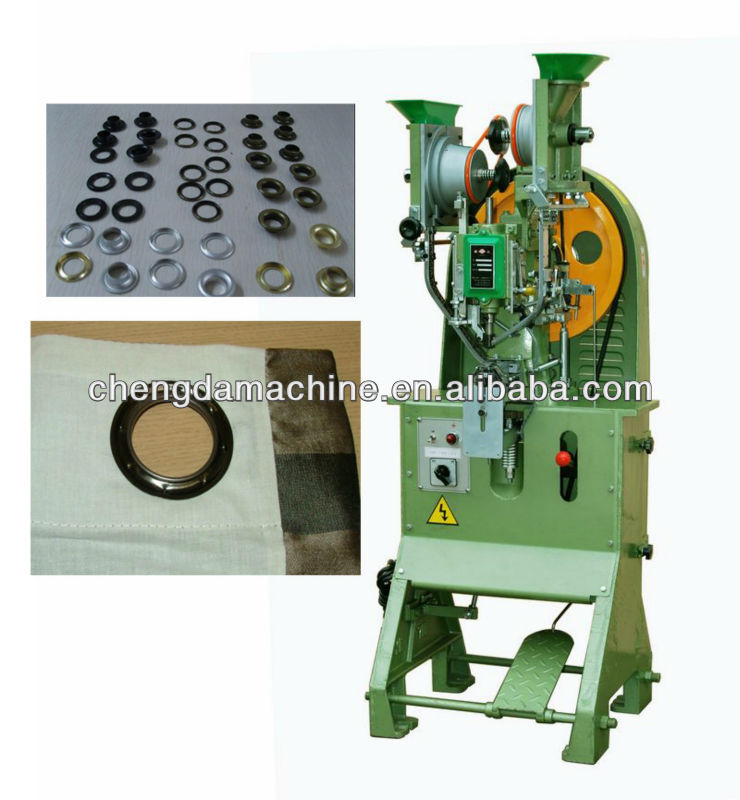 Fully automatic eyeleting machine