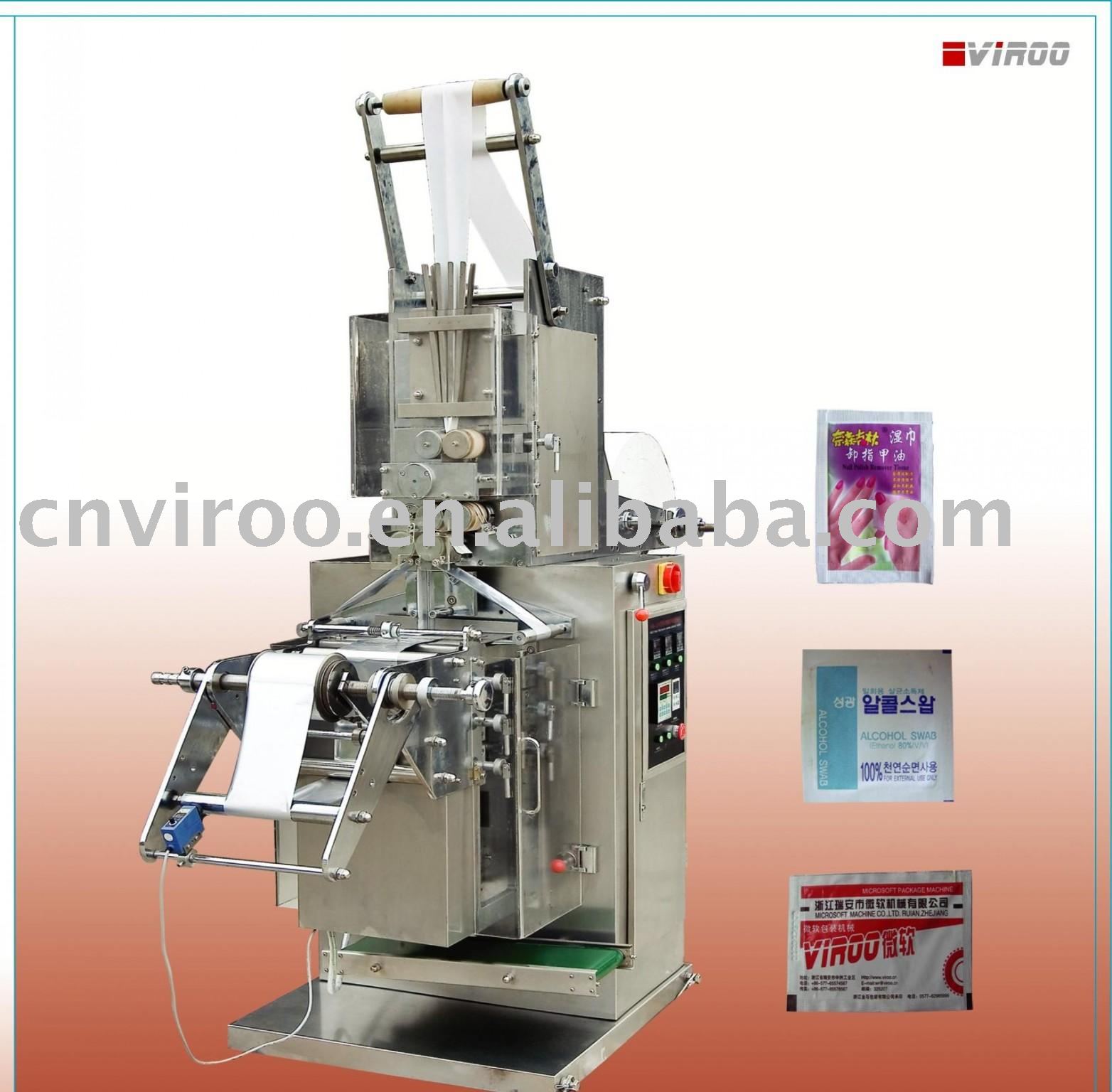 Fully Automatic four side sealing Wet Wipes Machine(VPD128)