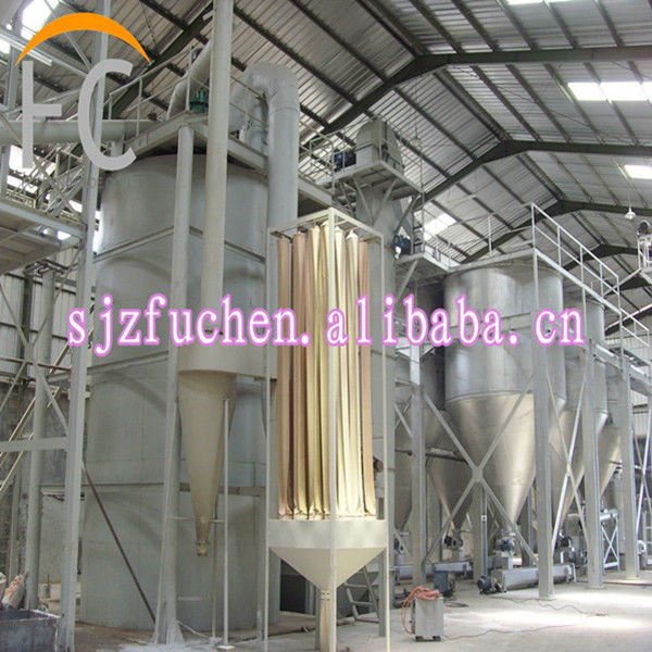 fully automatic gypsum powder production line