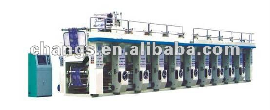 fully automatic plastic film gravure printer