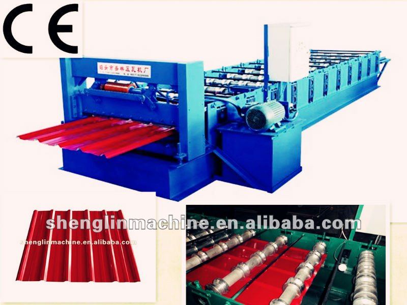 fully automatic roofing sheet roll forming machine