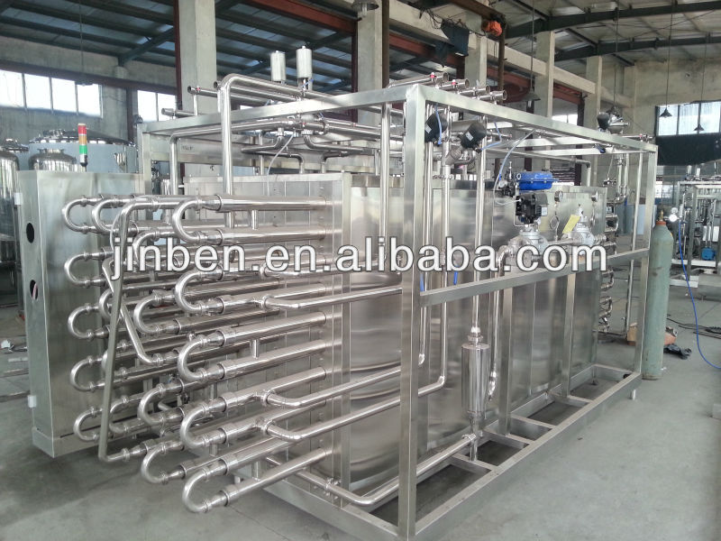 Fully automatic tubular juice pasteurizer