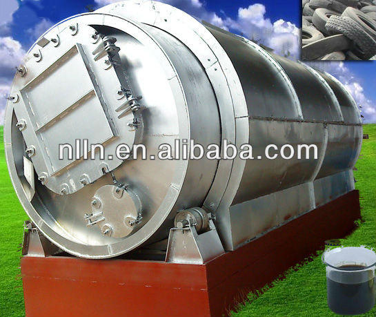 Fully automatic waste tyre pyrolysis plant with CE& ISO9001& ISO14000