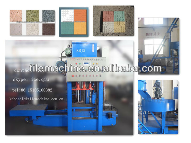 Fully Automatical Terrazzo tile making machine KB-125E