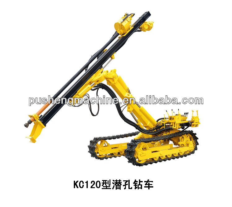 fully pneumatic crawler drilling rig (80-125MM,25M depth)