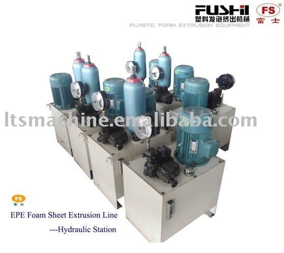 fushi sell at new epe foam sheet extruison line