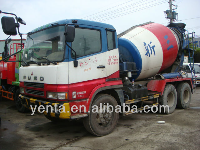 FUSO CEMENT TRUCK - (593-RE) - JAPAN TRUCK