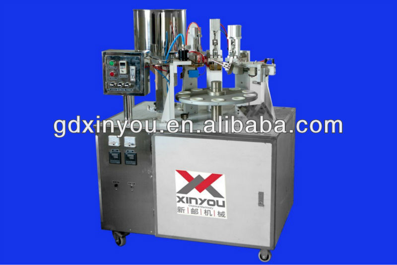 FWD-503 Aluminum laminated toothpaste tube filling machine (External heating)