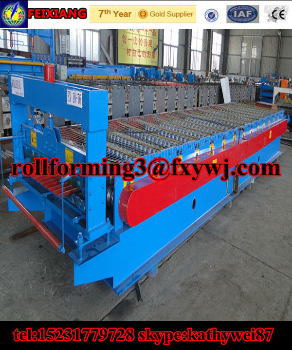 FX 760 corrugated aluminium sheet machine,corrugated metal forming machine,corrugated roofing sheet making machine