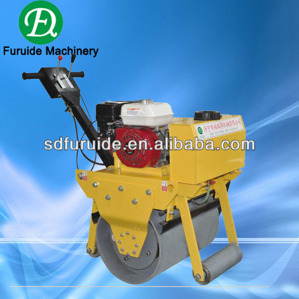 FYL-600 walk behind single drum vibratory road rolling machine