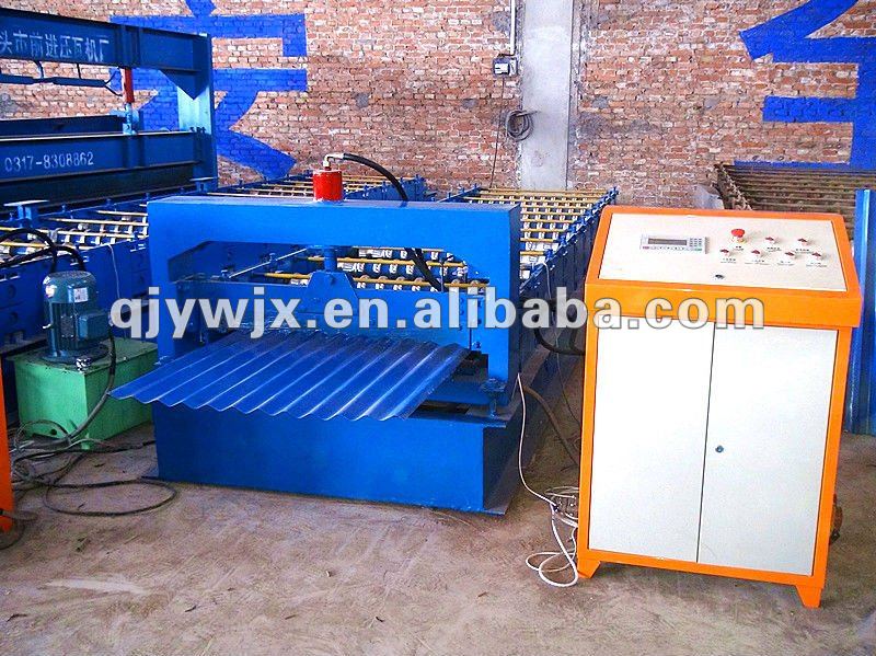 Galvanized Iron Corrugated Roof Sheet Making Machine