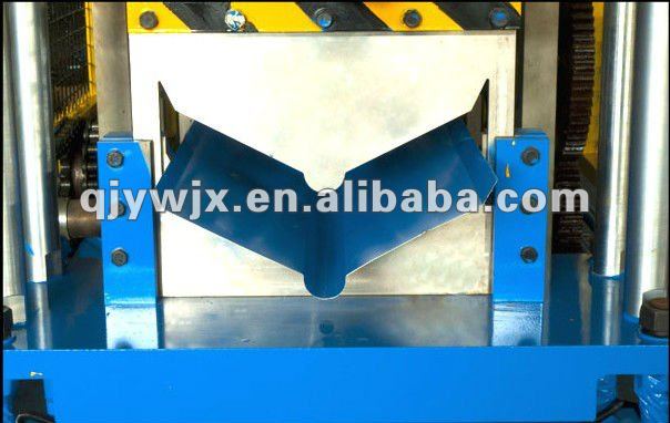 Galvanized Ridge Roofing Sheet/Cap Gutter Roll Forming Machine