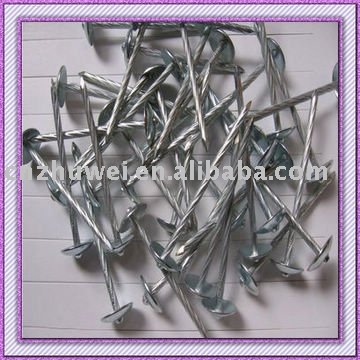 Galvanized Roofing Nail with Neoprene Washer