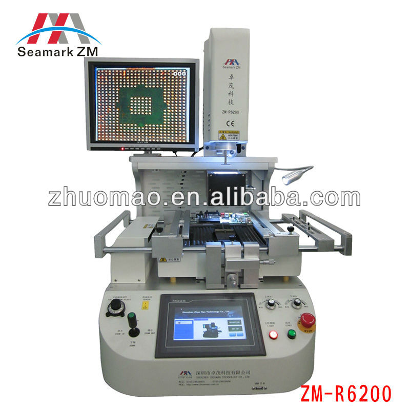 game console and laptop repair tool zm-r6200 ,BGA Rework Station ZM-R6200 with optical alignment system