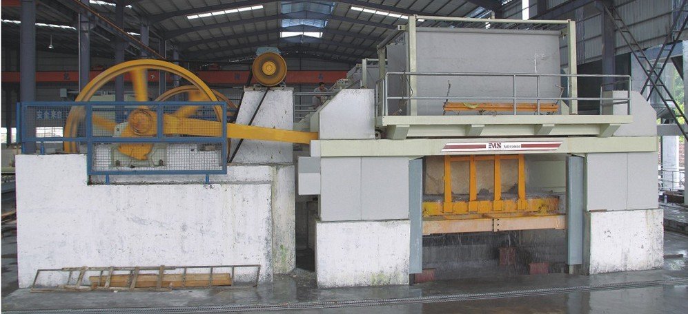 Gang saw machine for marble