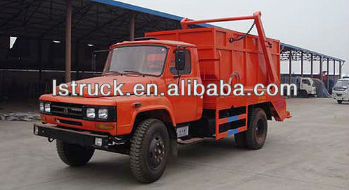 garbage truck,swing arm,self-discharging,buket hang up and down