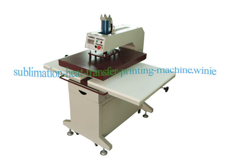 garment hydraulic double stations sublimation heat transfer machine