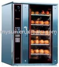 Gas convection baking oven