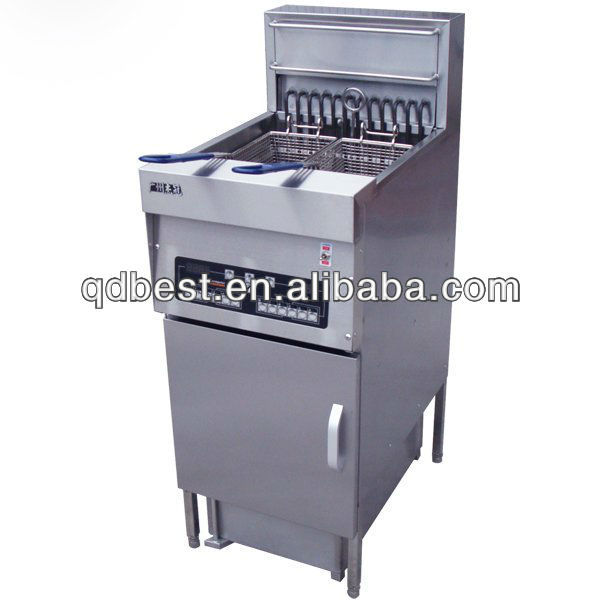 gas fryer with cabinet