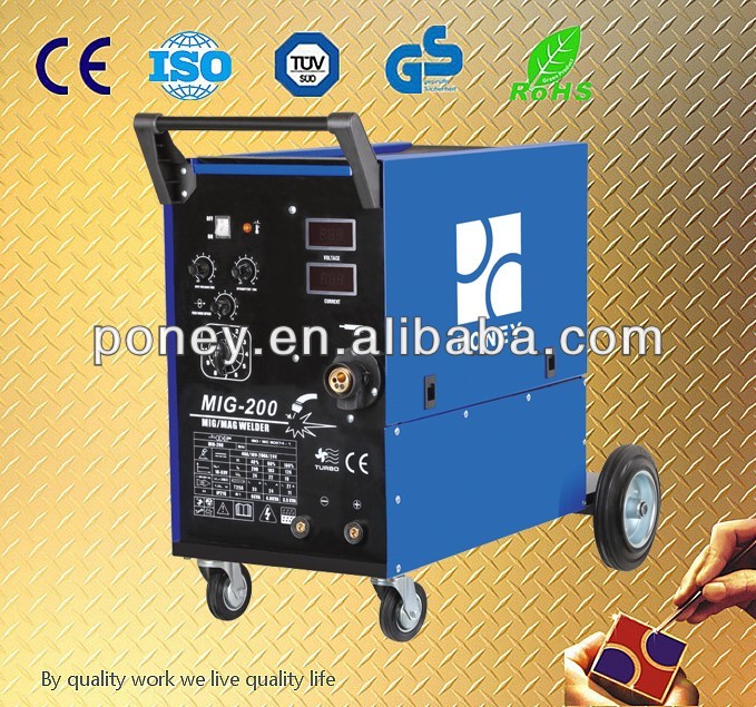 Gas mig welding machine