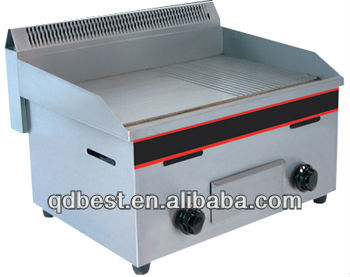 gas style griddle with cabinet