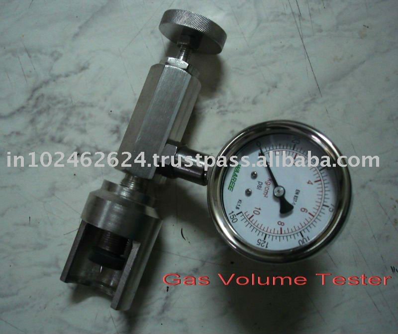 Gas Volume Tester for PET Bottles