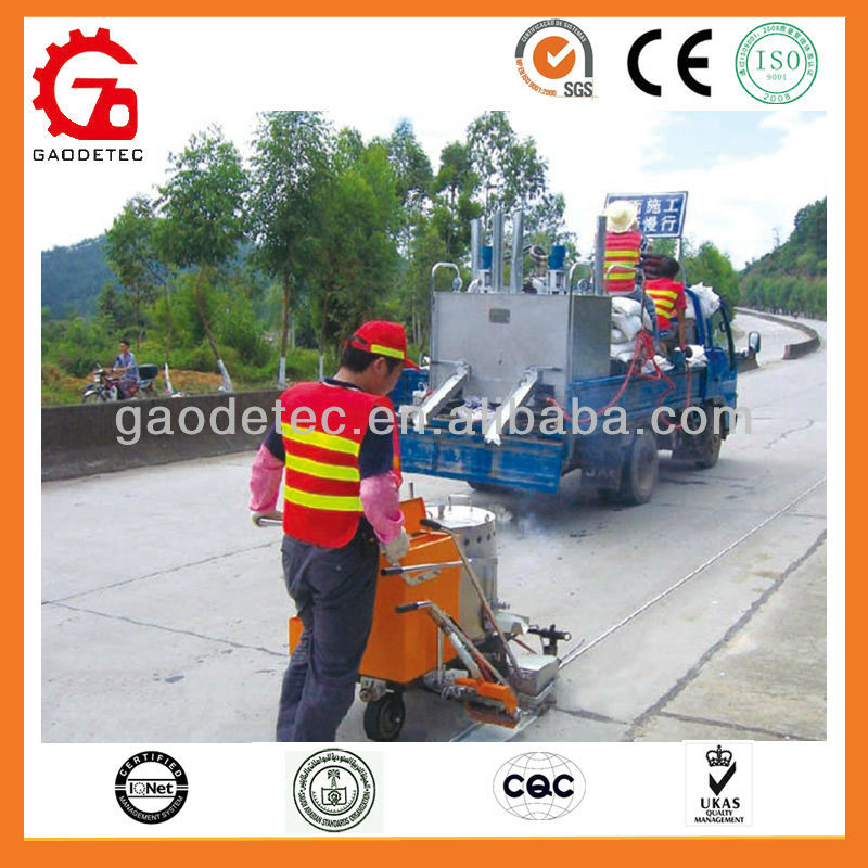 GD1200 Hydraulic double cylinder thermoplastic road marking hot melt kettle